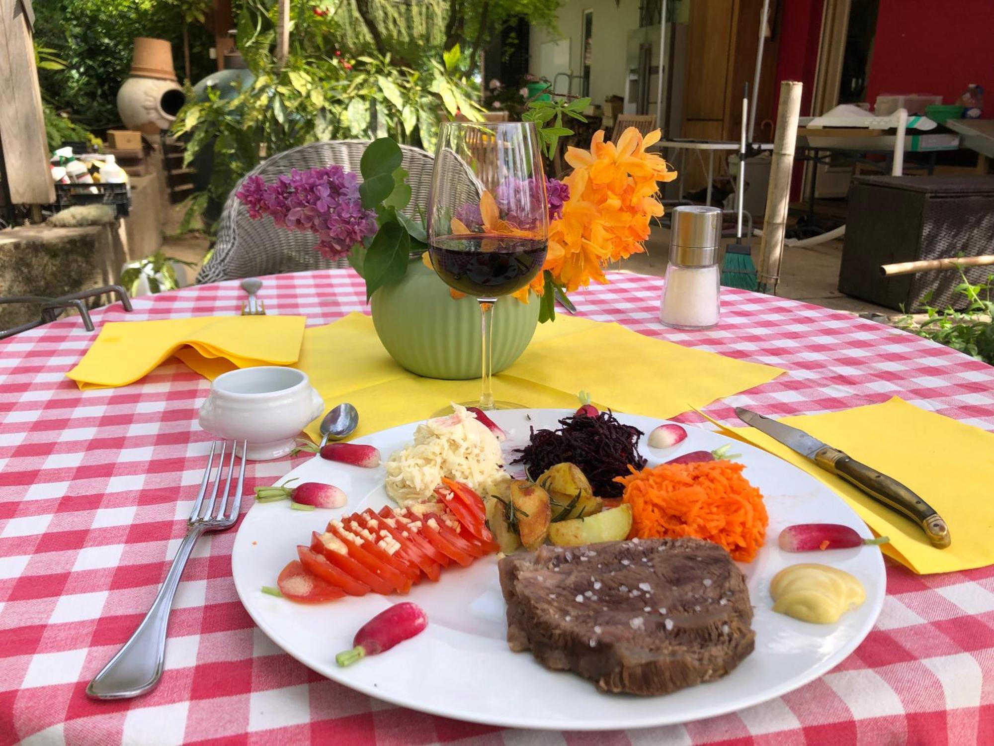 Le Jardin De La Tuilerie Hotel Pfastatt Buitenkant foto